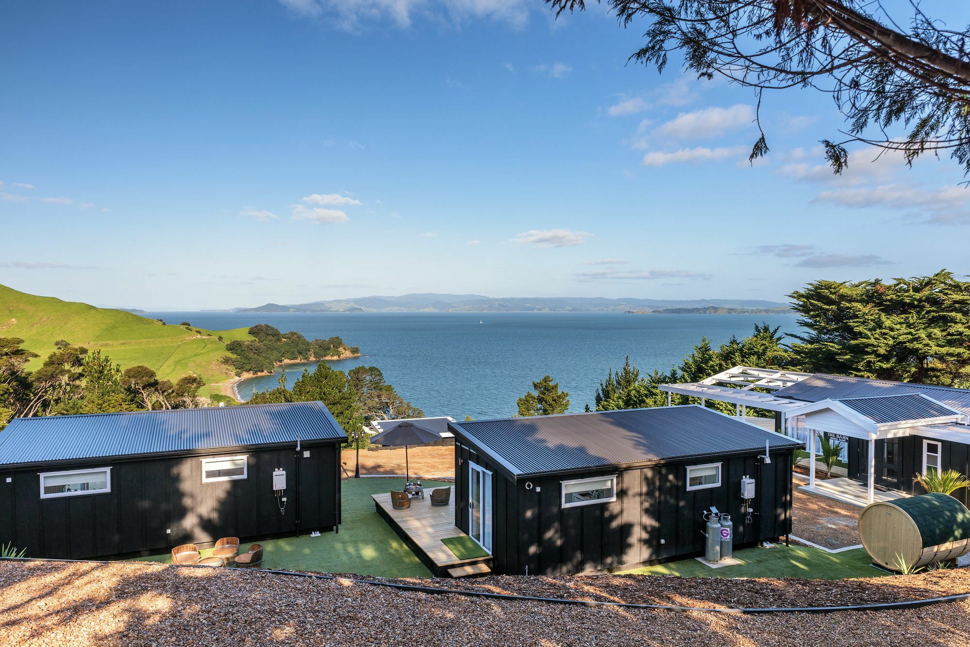 Woodside Bay Chalets Ostend Eksteriør billede